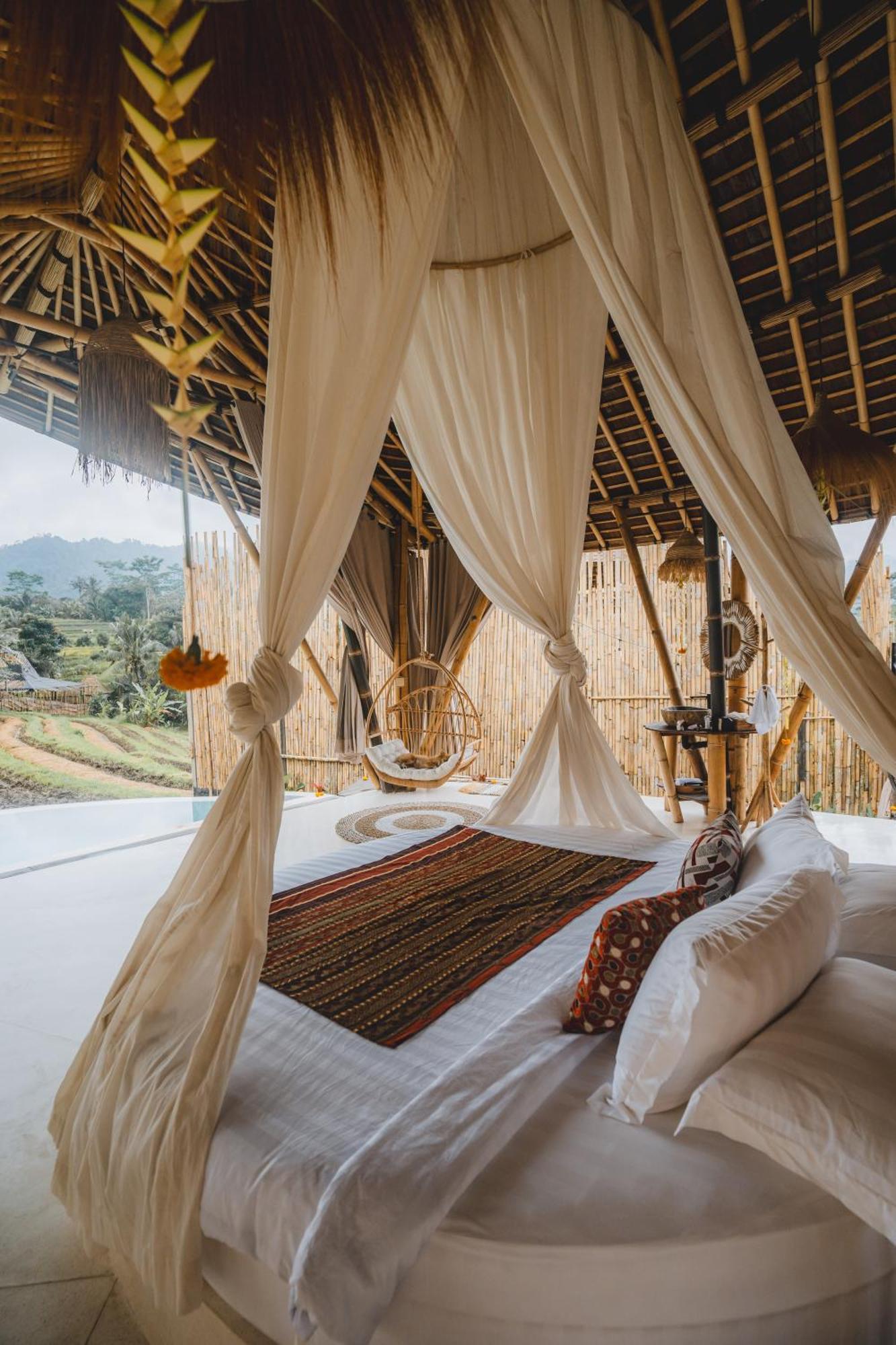 Vila Nivriti Bali Sidemen  Exteriér fotografie