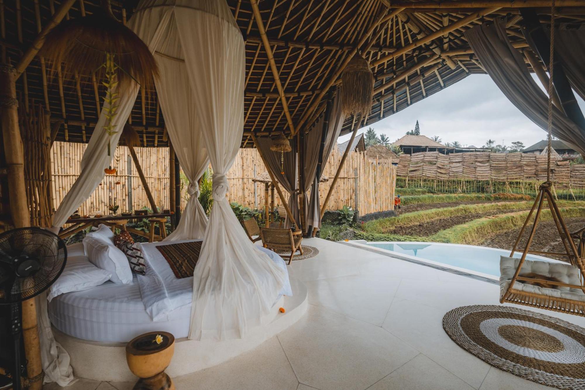 Vila Nivriti Bali Sidemen  Exteriér fotografie